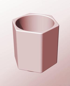 CH68-80 Container modular stackable module for 3d printing makers
