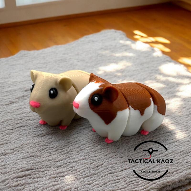 Adorable Articulating Flexy Guinea Pigs