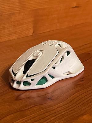 Wireless Mouse Kit 002 With Hex Breath Holes Flat