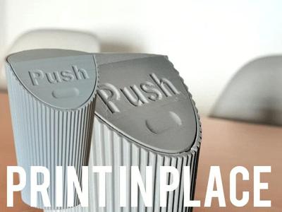 CupCan - Modern Cupholder Trash Bin