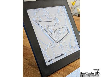 F1 Circuit Frame with Stand