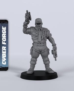 General Kala - With Free Cyberpunk Warhammer - 40k Sci-Fi Gift Ideas for RPG and Wargamers