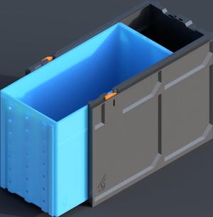 GEN2 165-1W-2H Decor Drawer
