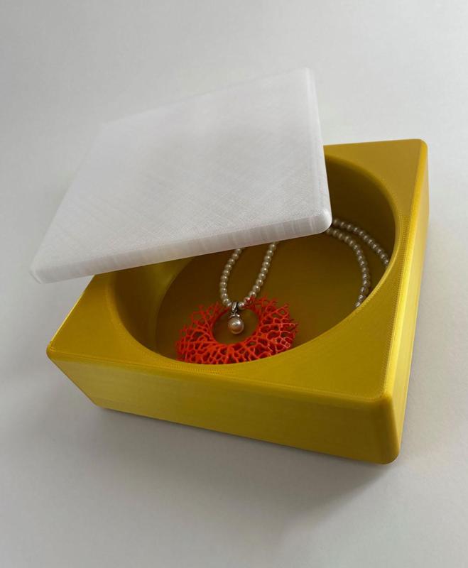 Jewelry Box Tea Box Makeup Organizer Container Bin