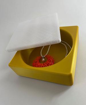 Jewelry Box Tea Box Makeup Organizer Container Bin