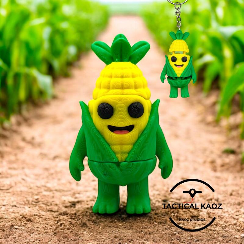  Corny the Flexy Dude + Keychain