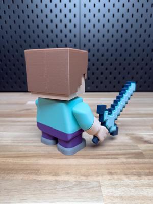 Minechunk Steve Kit (No Support, No AMS, No Glue)