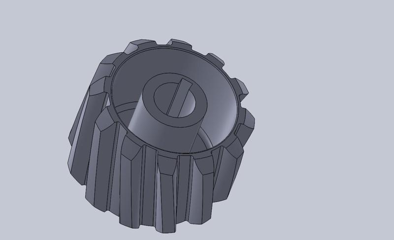 Gear Pen Holder.STL