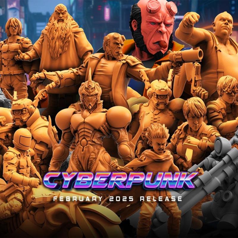FEBRUARY 2025 TRIBES - CYBERPUNK RELEASE