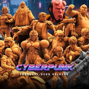 FEBRUARY 2025 TRIBES - CYBERPUNK RELEASE