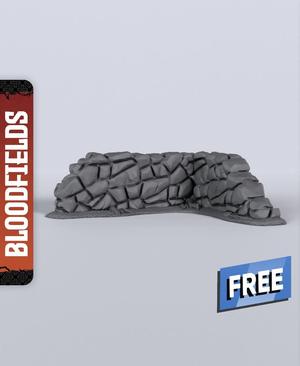 Large Fence - With Free Dragon  - 5e DnD Inspired for RPG and Wargamers
