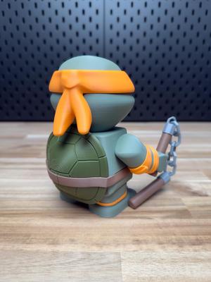 Michelangelo the Teenage Mutant Ninja Chunk Kit (No Support, No AMS, No Glue)