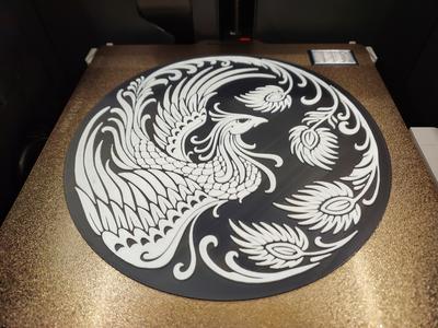 Peacock wall art