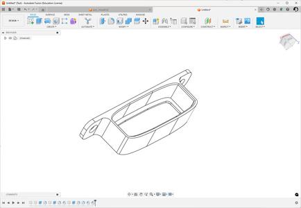 Vangree USB hub under desk mount