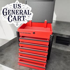 MINI TOOLBOX TOOL CART PRINT IN PLACE, NO SUPPORTS, HARBOR FREIGHT