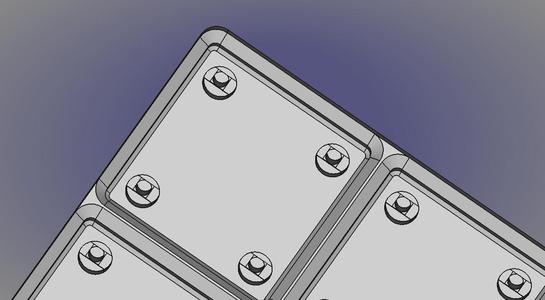 FreeCAD Gridfinity Parametric Bin Base Blank-Body.stl