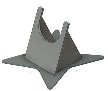 Raffa center cap stand