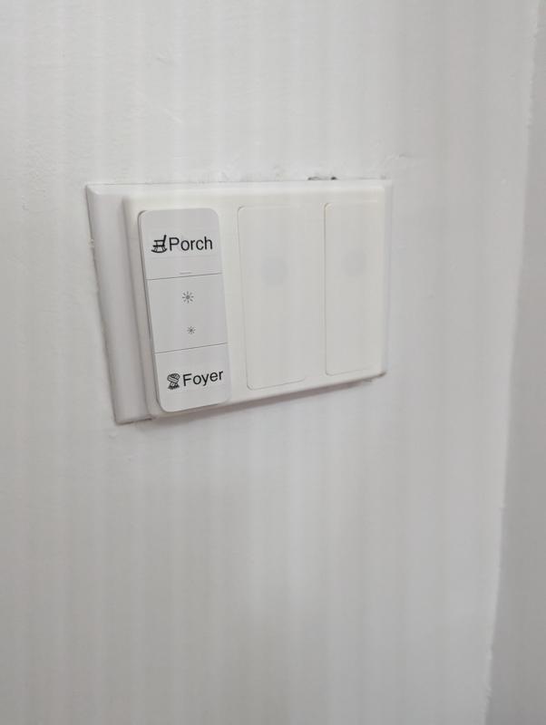 Decora Adapter Filler Plate for Phillips Hue Dimmer (2nd Generation) Adapter