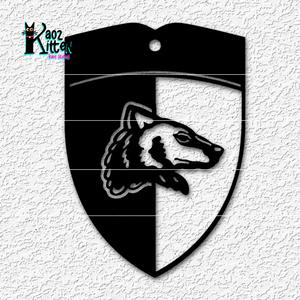 hufflepuff house crest wall art harry potter fanart