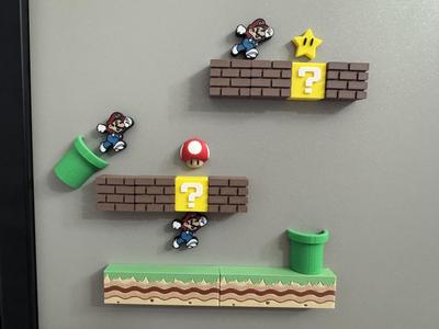 Super Mario Magnet Grass