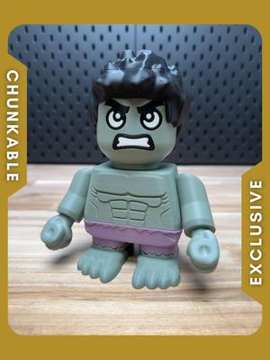 The Incredible Chunk Kit (No Support, No AMS, No Glue)