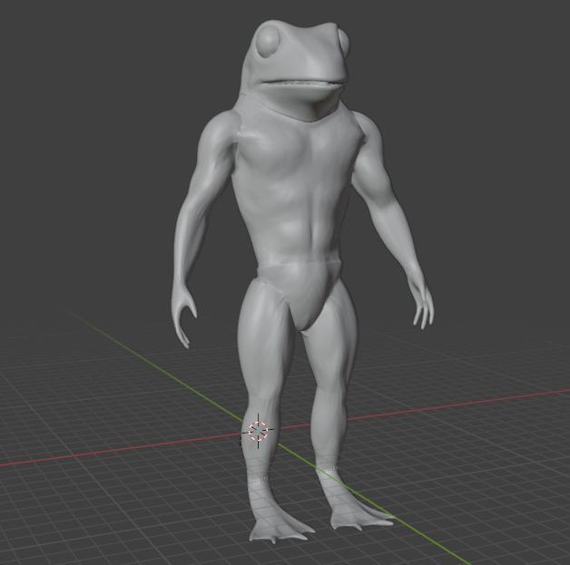Swole Frog