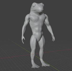Swole Frog