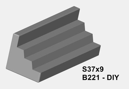 S37x9 - B73-B147-B184-B221 - DIY Solids