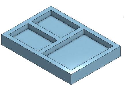 basic parts tray