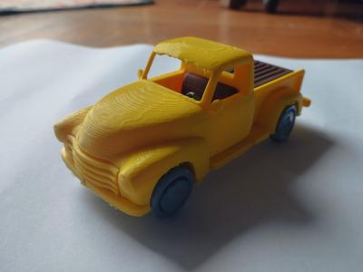 Chevrolet Truck Model 3100 kit card