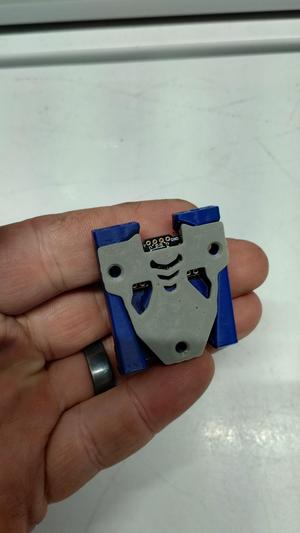K1 Cartographer bracket and cover with no overhangs