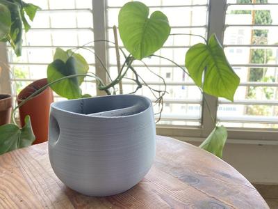 Coffee Knock box - coffee maker countertop bin 