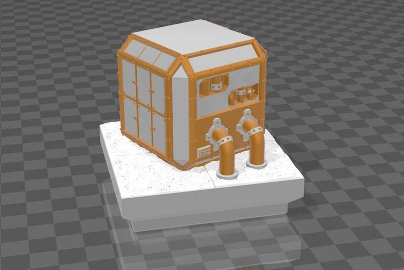 Basic BattleMap 008 (Lego Blocks Compatible)