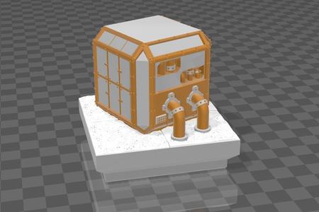 Basic BattleMap 008 (Lego Blocks Compatible)