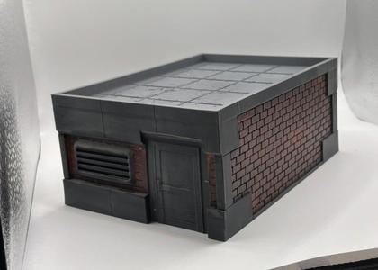 Sci-fi / Cyberpunk Brick Building