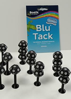 6-Sides Tree Markers for 3D Scanning (Laser Scanning)