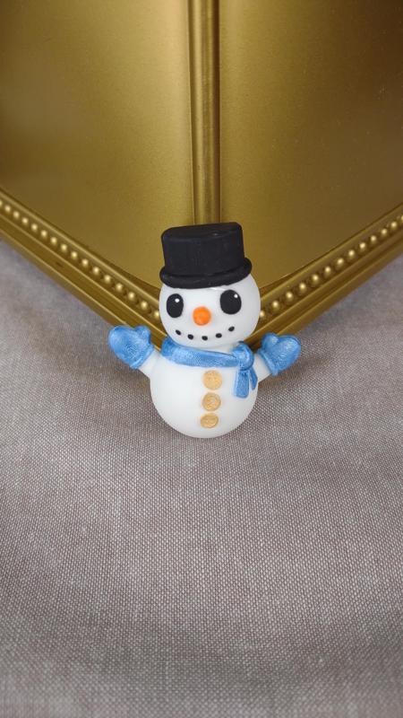 Snowman Fidget with Top Hat