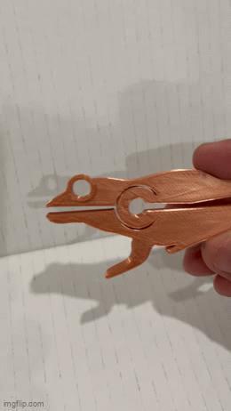 Frog Bag Clip and Fidget Toy