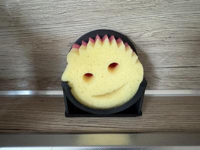Scrub Daddy/Scrub Mommy dry stand/holder with drip tray