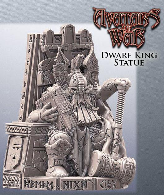 Dwarf King Statue