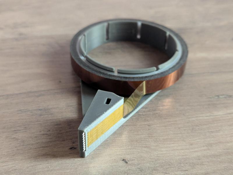 [Remix] Kapton Tape Dispenser (with blade & cover)