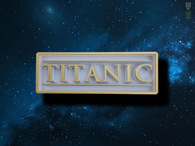 Titanic Cinema Film Room Sign Box