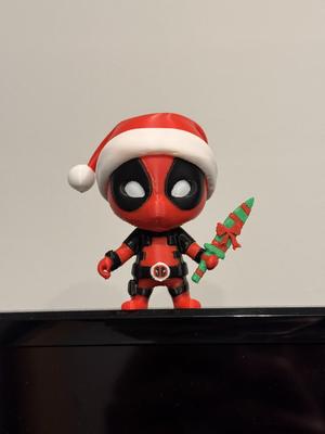Christmas Deadpool PrintMon