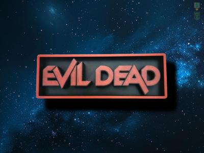 Evil Dead Cinema Film Room Sign Box