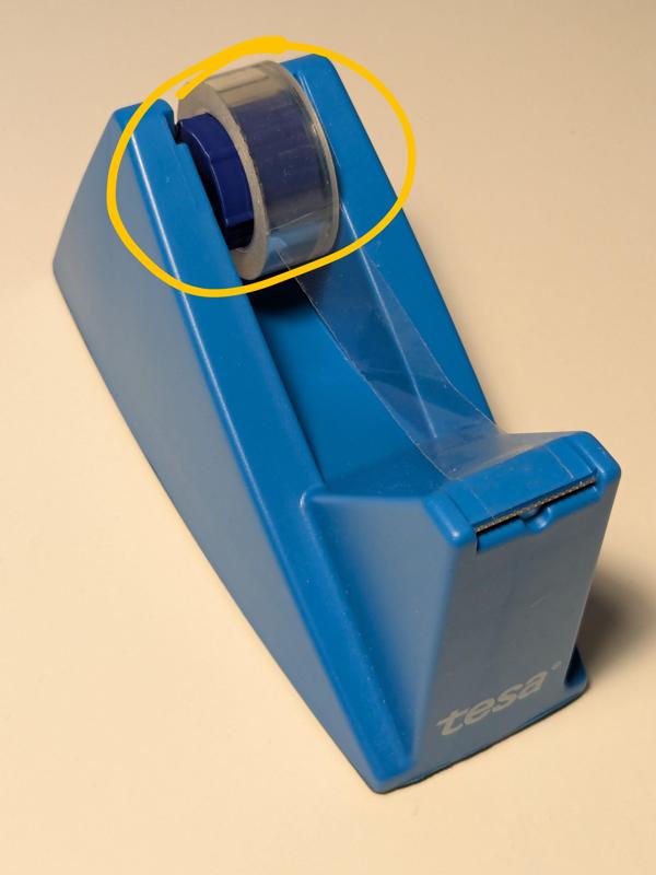 "tesa-Film" Abroller-Rolle