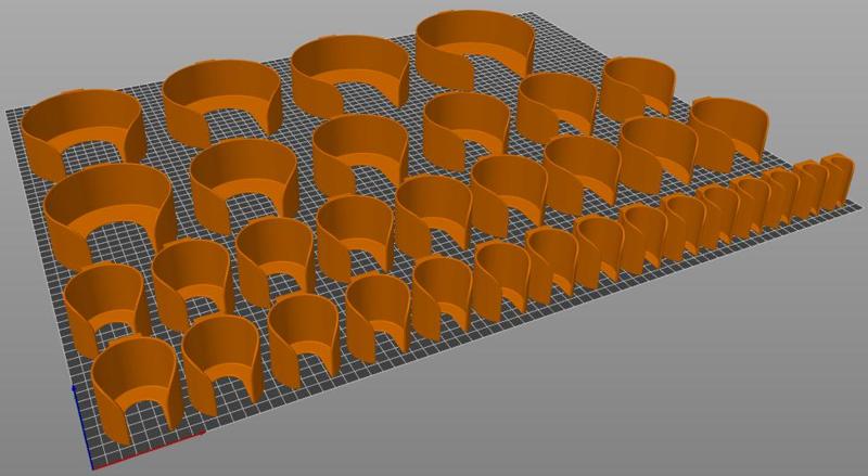 Multiboard bottle holders with Multipoint connector rails