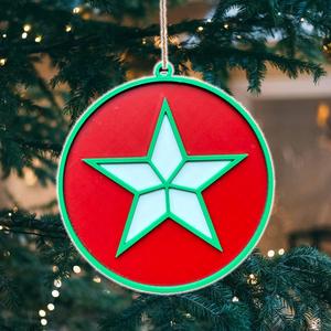 Christmas Star Tree Ornament