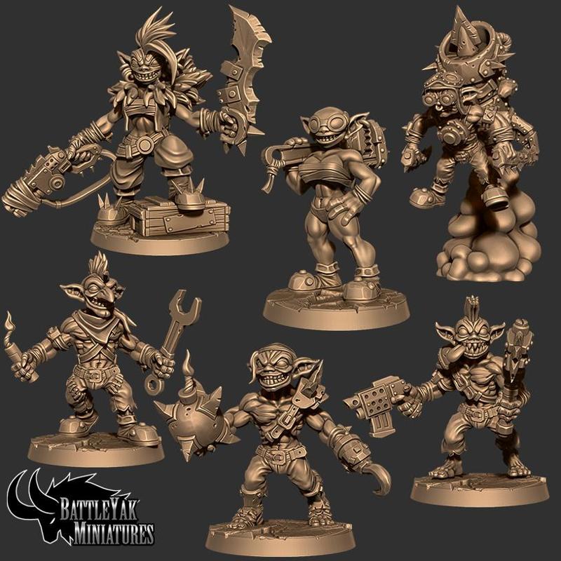 Skumgrot Skyraiders Character Pack