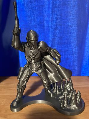 Mandalorian Figurine | No Supports