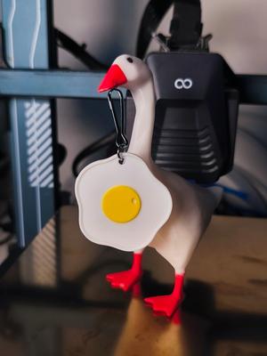 Fried Egg Keychain – Because Why Not?